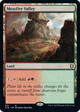 Image for Mossfire Valley (901) [Commander Legends: Battle for Baldur's Gate] - Magic: The Gathering