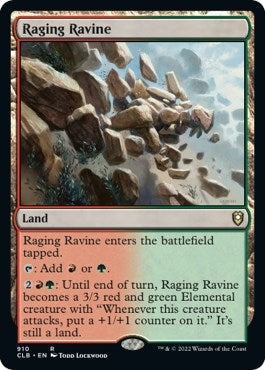 Image for Raging Ravine (910) [Commander Legends: Battle for Baldur's Gate] - Magic: The Gathering
