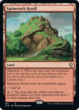 Image for Spinerock Knoll (916) [Commander Legends: Battle for Baldur's Gate] - Magic: The Gathering