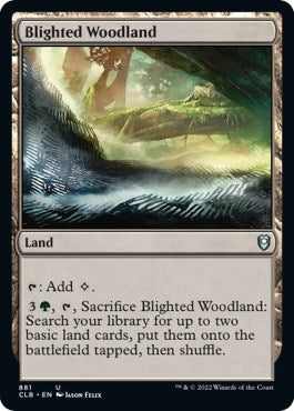 Image for Blighted Woodland (881) [Commander Legends: Battle for Baldur's Gate] - Magic: The Gathering