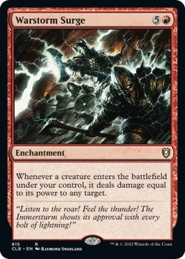 Image for Warstorm Surge (815) [Commander Legends: Battle for Baldur's Gate] - Magic: The Gathering