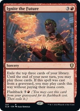 Image for Ignite the Future (797) [Commander Legends: Battle for Baldur's Gate] - Magic: The Gathering