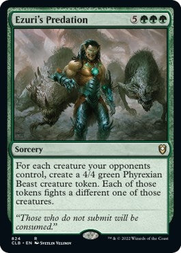 Image for Ezuri's Predation (824) [Commander Legends: Battle for Baldur's Gate] - Magic: The Gathering