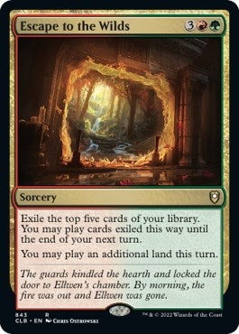 Image for Escape to the Wilds (843) [Commander Legends: Battle for Baldur's Gate] - Magic: The Gathering