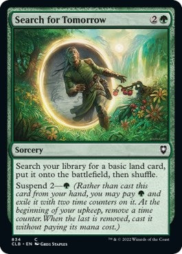 Image for Search for Tomorrow (834) [Commander Legends: Battle for Baldur's Gate] - Magic: The Gathering