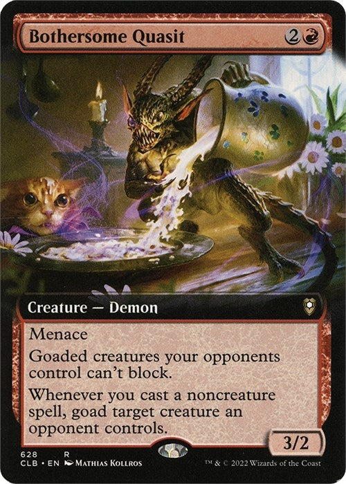 Image for Bothersome Quasit (Extended Art) (628) [Commander Legends: Battle for Baldur's Gate] - Magic: The Gathering