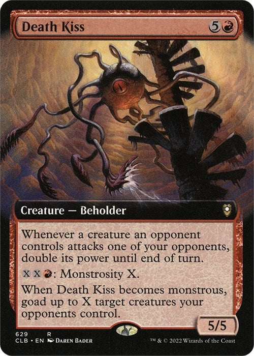 Death Kiss (Extended Art) (629) [Commander Legends: Battle for Baldur's Gate]