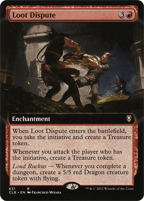 Image for Loot Dispute (Extended Art) (631) [Commander Legends: Battle for Baldur's Gate] - Magic: The Gathering