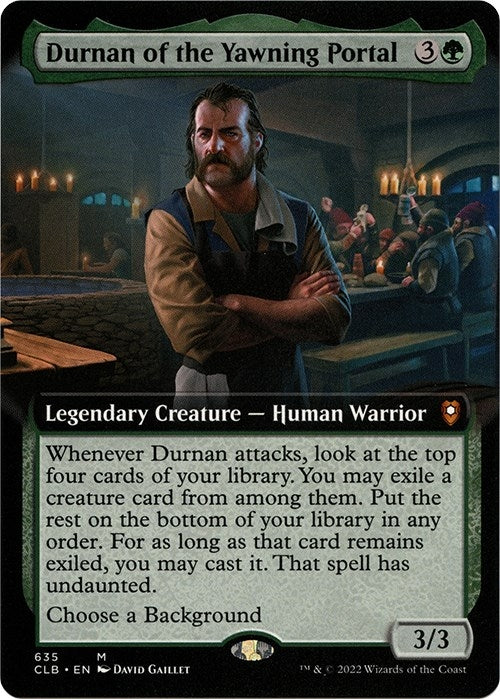 Image for Durnan of the Yawning Portal (Extended Art) (635) [Commander Legends: Battle for Baldur's Gate] - Magic: The Gathering
