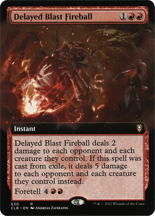 Image for Delayed Blast Fireball (Extended Art) (630) [Commander Legends: Battle for Baldur's Gate] - Magic: The Gathering