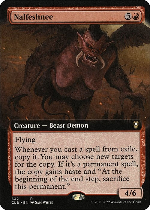 Image for Nalfeshnee (Extended Art) (632) [Commander Legends: Battle for Baldur's Gate] - Magic: The Gathering