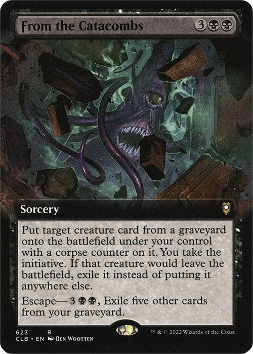 Image for From the Catacombs (Extended Art) (623) [Commander Legends: Battle for Baldur's Gate] - Magic: The Gathering