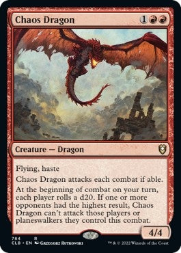 Image for Chaos Dragon (784) [Commander Legends: Battle for Baldur's Gate] - Magic: The Gathering