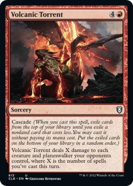 Image for Volcanic Torrent (813) [Commander Legends: Battle for Baldur's Gate] - Magic: The Gathering