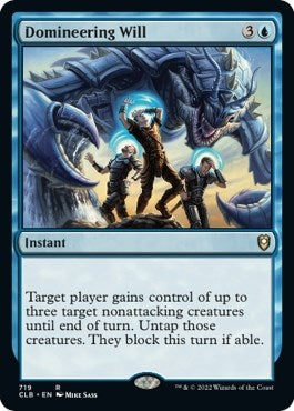 Image for Domineering Will (719) [Commander Legends: Battle for Baldur's Gate] - Magic: The Gathering