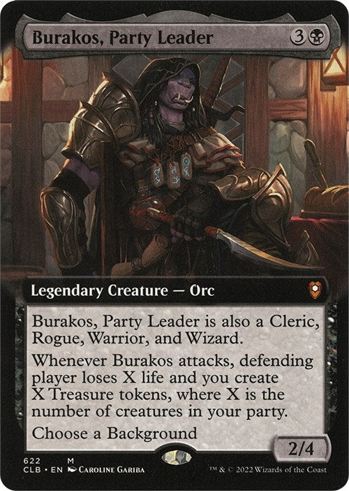 Image for Burakos, Party Leader (Extended Art) (622) [Commander Legends: Battle for Baldur's Gate] - Magic: The Gathering