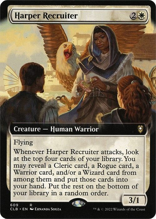 Image for Harper Recruiter (Extended Art) (609) [Commander Legends: Battle for Baldur's Gate] - Magic: The Gathering