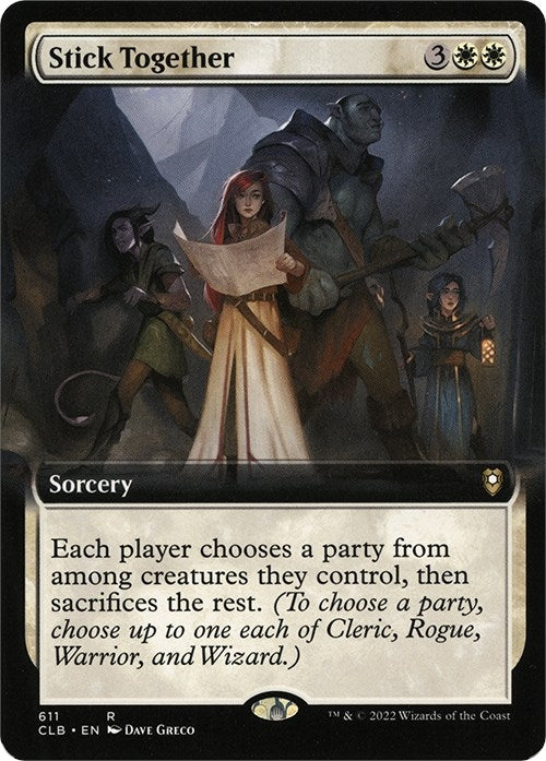 Image for Stick Together (Extended Art) (611) [Commander Legends: Battle for Baldur's Gate] - Magic: The Gathering