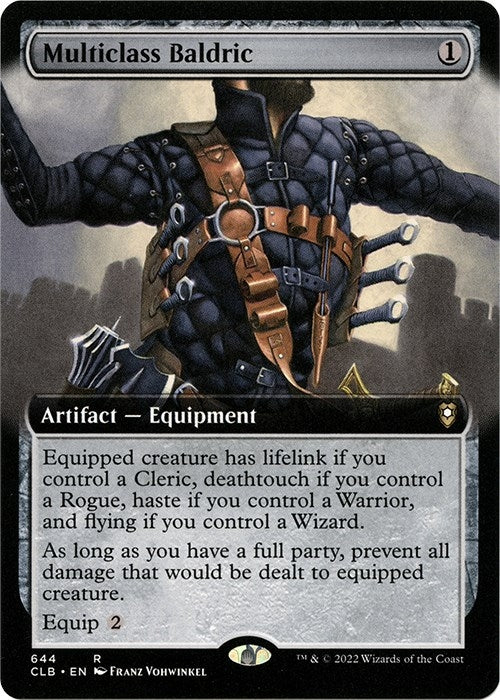 Image for Multiclass Baldric (Extended Art) (644) [Commander Legends: Battle for Baldur's Gate] - Magic: The Gathering
