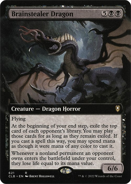 Image for Brainstealer Dragon (Extended Art) (621) [Commander Legends: Battle for Baldur's Gate] - Magic: The Gathering