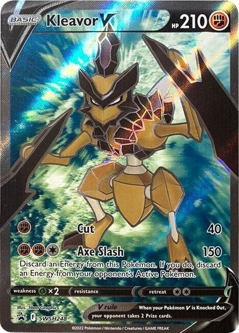 Image for Kleavor V (Full Art) - SWSH248 (SWSH248) [SWSH: Sword & Shield Promo Cards] - Pokemon