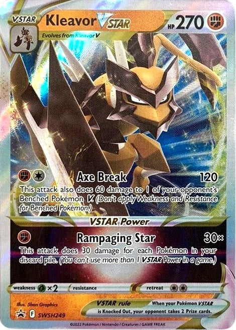 Kleavor VSTAR - SWSH249 (SWSH249) [SWSH: Sword & Shield Promo Cards]