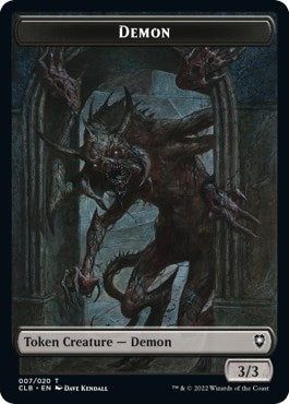 Image for Demon Token (7) [Commander Legends: Battle for Baldur's Gate] - Magic: The Gathering