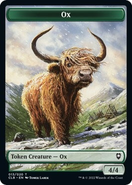 Image for Ox Token (13) [Commander Legends: Battle for Baldur's Gate] - Magic: The Gathering