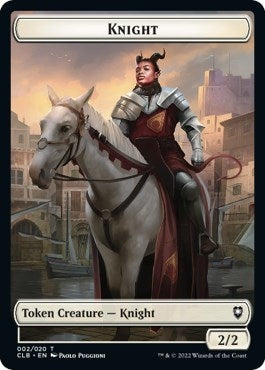 Image for Knight Token (2) [Commander Legends: Battle for Baldur's Gate] - Magic: The Gathering