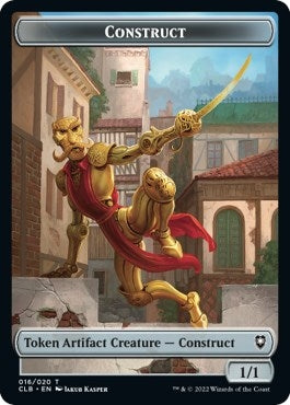 Construct Token (16) [Commander Legends: Battle for Baldur's Gate Tokens]
