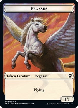 Image for Pegasus Token (3) [Commander Legends: Battle for Baldur's Gate] - Magic: The Gathering