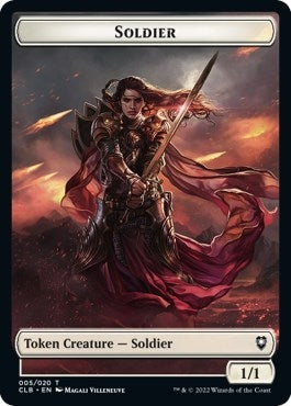 Image for Soldier Token (5) [Commander Legends: Battle for Baldur's Gate] - Magic: The Gathering