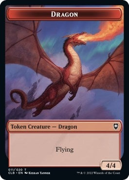 Image for Dragon Token (11) [Commander Legends: Battle for Baldur's Gate] - Magic: The Gathering