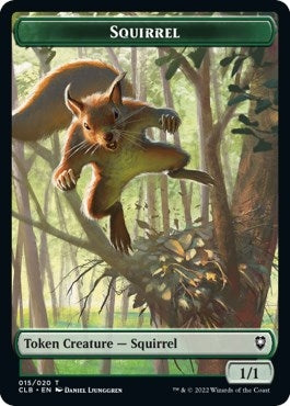 Image for Squirrel Token (15) [Commander Legends: Battle for Baldur's Gate] - Magic: The Gathering