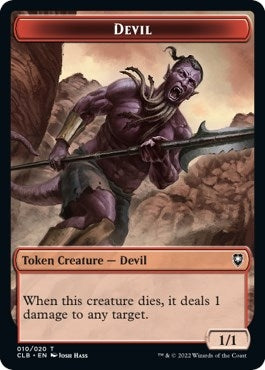 Image for Devil Token (10) [Commander Legends: Battle for Baldur's Gate] - Magic: The Gathering
