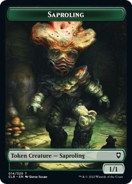 Image for Saproling Token (14) [Commander Legends: Battle for Baldur's Gate] - Magic: The Gathering