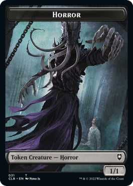 Image for Horror // Eldrazi Horror Double-Sided Token (31 // 21) [Commander Legends: Battle for Baldur's Gate] - Magic: The Gathering