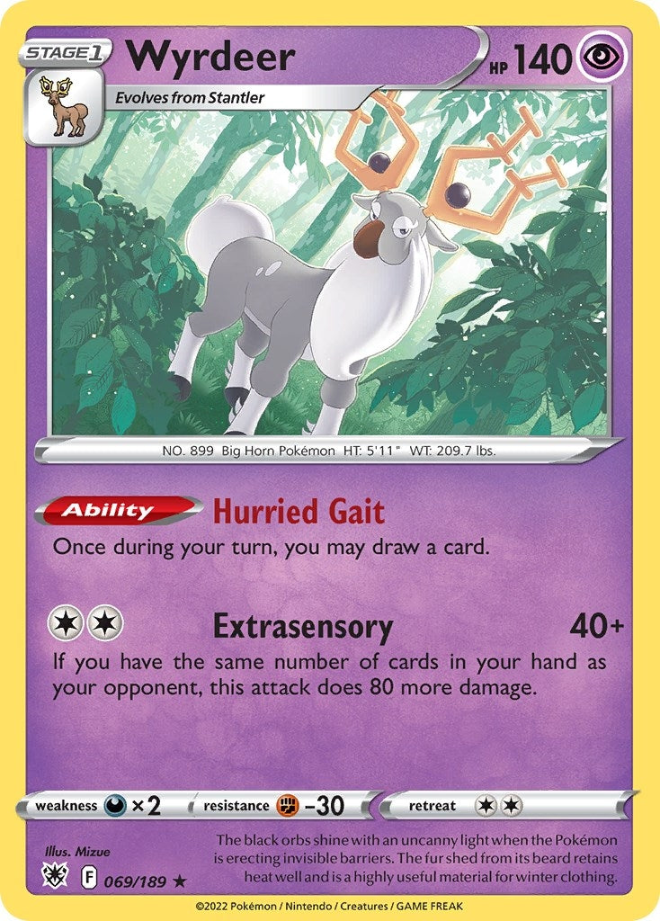 Image for Wyrdeer (069/189) [Deck Exclusives] - Pokemon