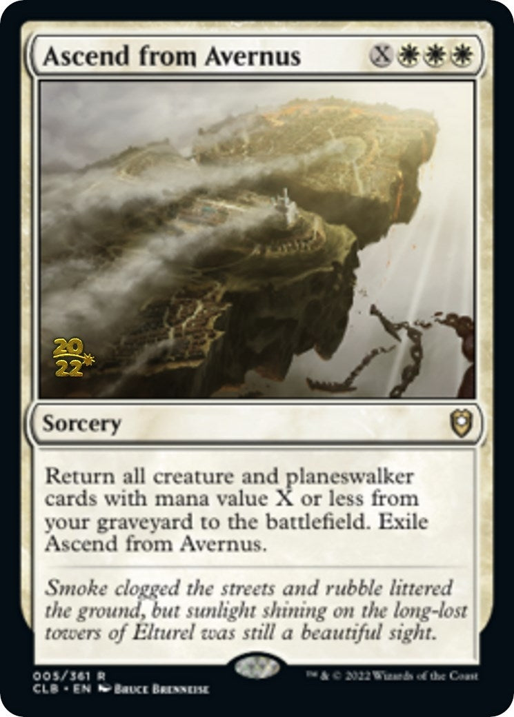 Image for Ascend from Avernus (5) [Prerelease Cards] - Magic: The Gathering