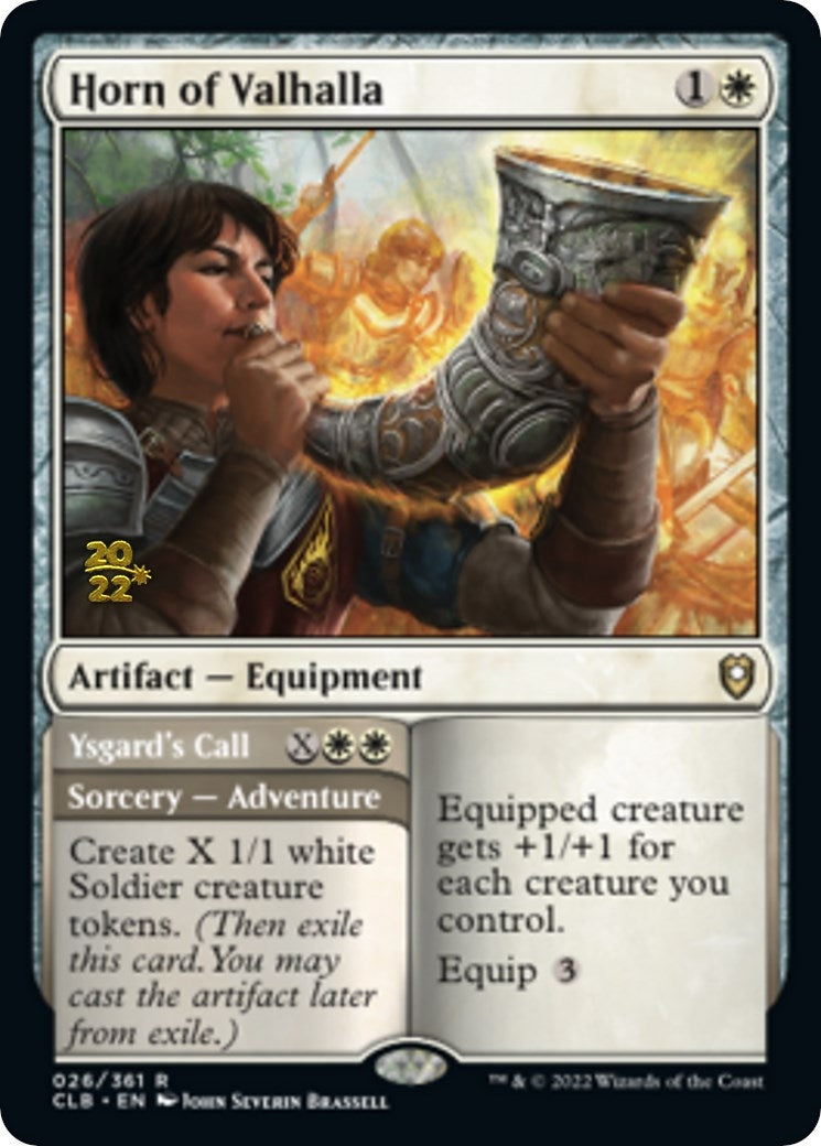 Image for Horn of Valhalla (26) [Prerelease Cards] - Magic: The Gathering