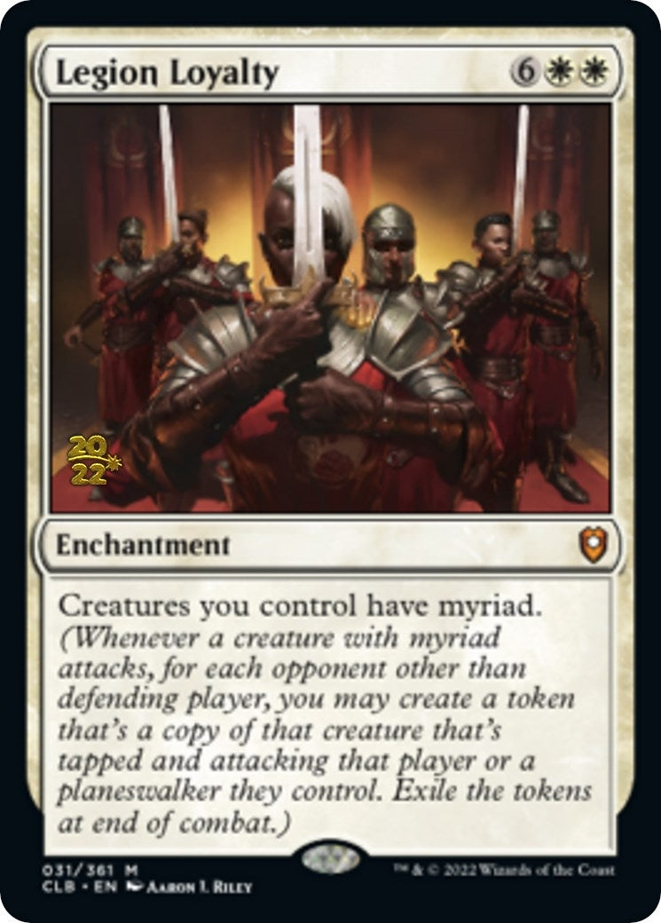 Image for Legion Loyalty (31) [Prerelease Cards] - Magic: The Gathering