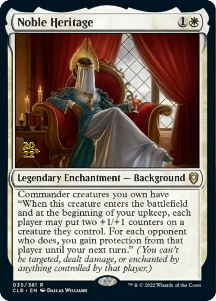 Image for Noble Heritage (35) [Prerelease Cards] - Magic: The Gathering