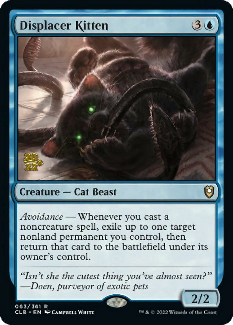 Image for Displacer Kitten (63) [Prerelease Cards] - Magic: The Gathering