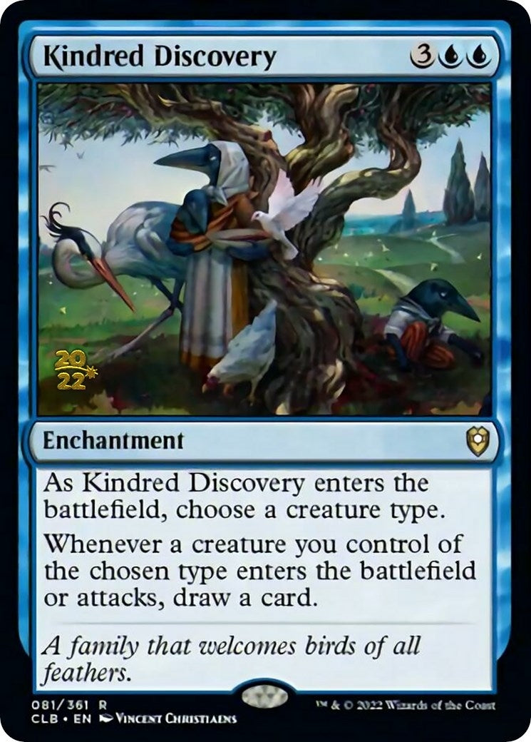 Image for Kindred Discovery (81) [Prerelease Cards] - Magic: The Gathering