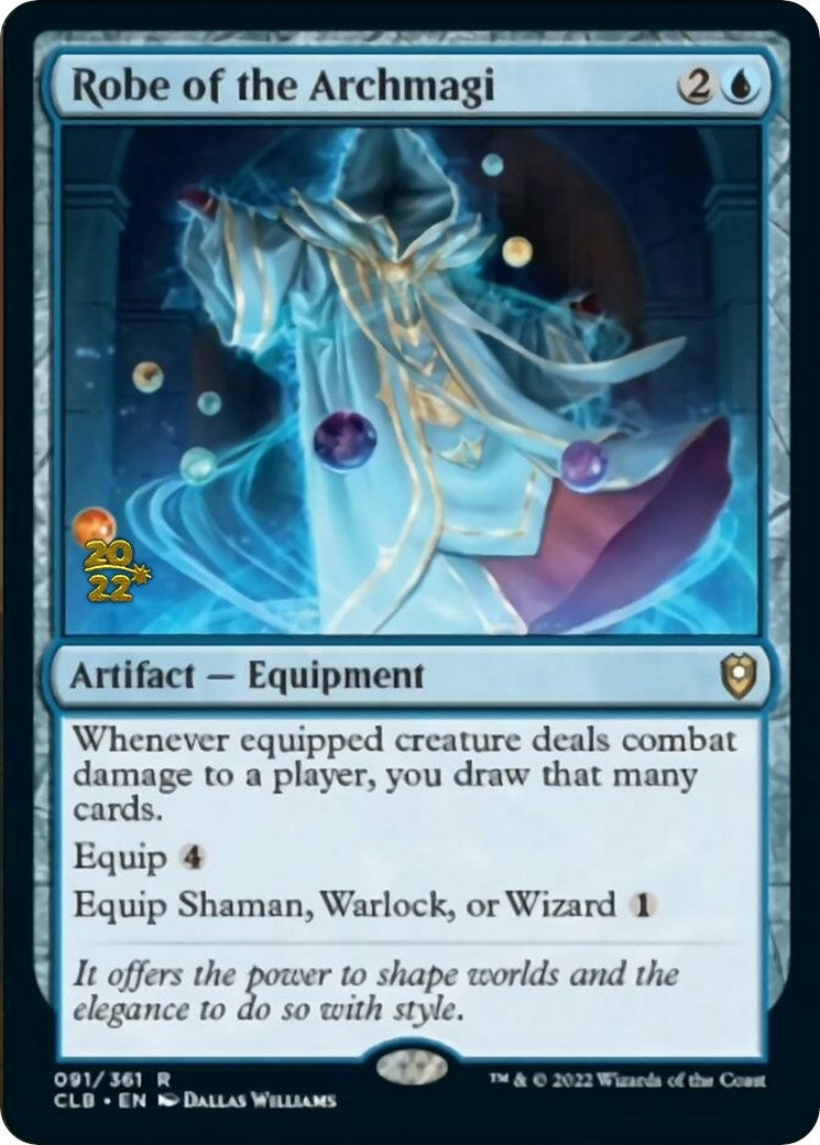 Image for Robe of the Archmagi (91) [Prerelease Cards] - Magic: The Gathering