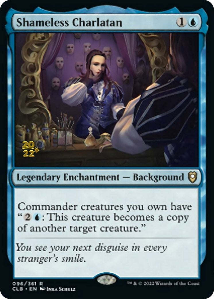 Image for Shameless Charlatan (96) [Prerelease Cards] - Magic: The Gathering