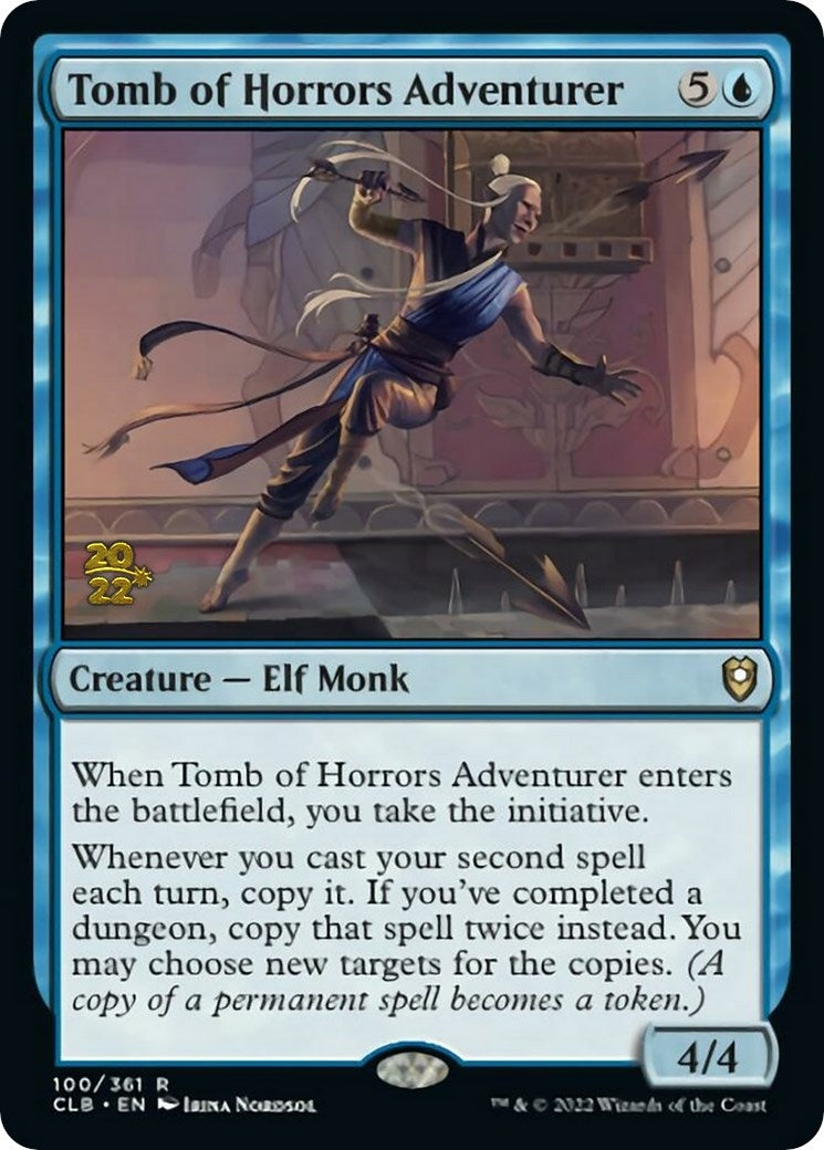 Image for Tomb of Horrors Adventurer (100) [Prerelease Cards] - Magic: The Gathering
