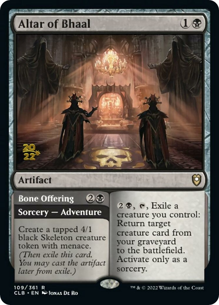 Image for Altar of Bhaal (109) [Prerelease Cards] - Magic: The Gathering