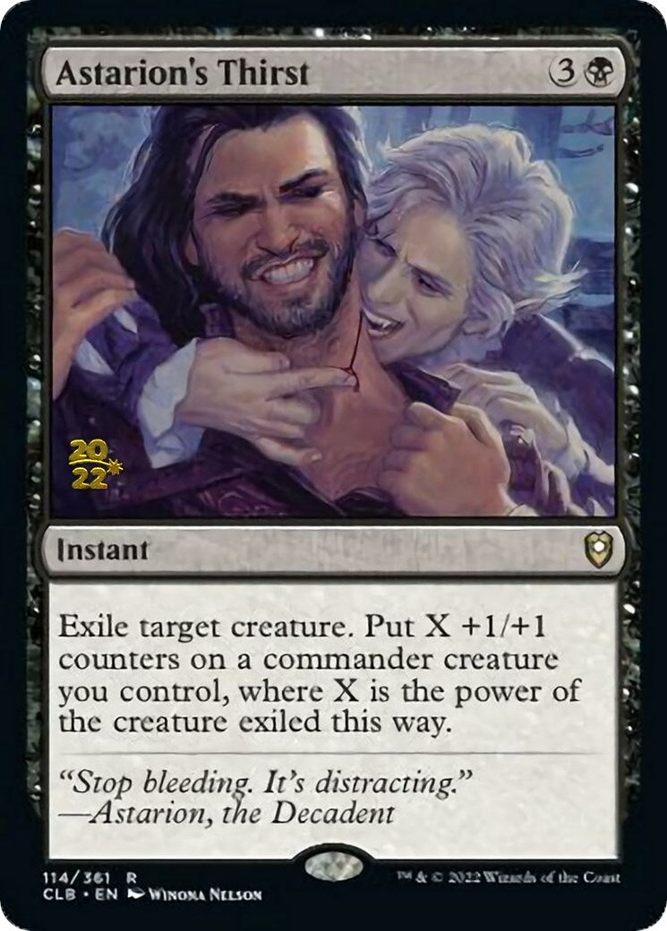 Image for Astarion's Thirst (114) [Prerelease Cards] - Magic: The Gathering