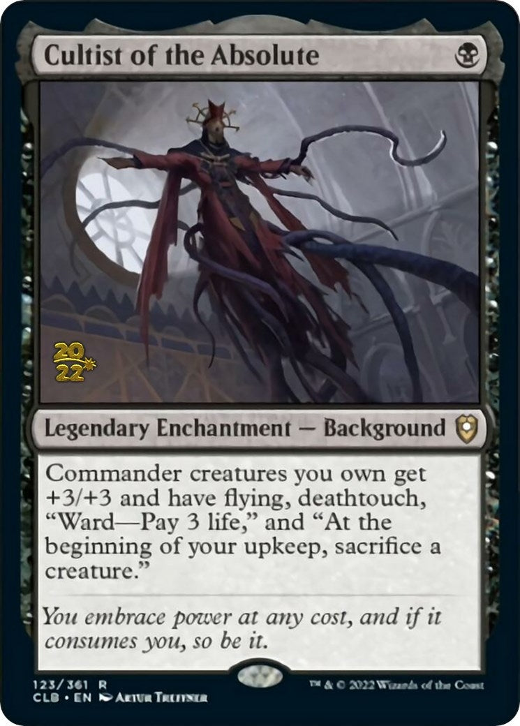 Image for Cultist of the Absolute (123) [Prerelease Cards] - Magic: The Gathering